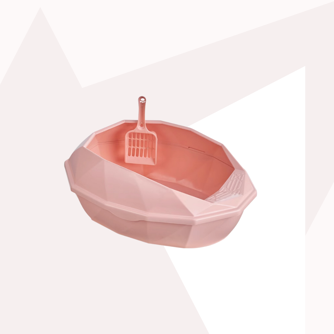 Diamond Cat Litter Box